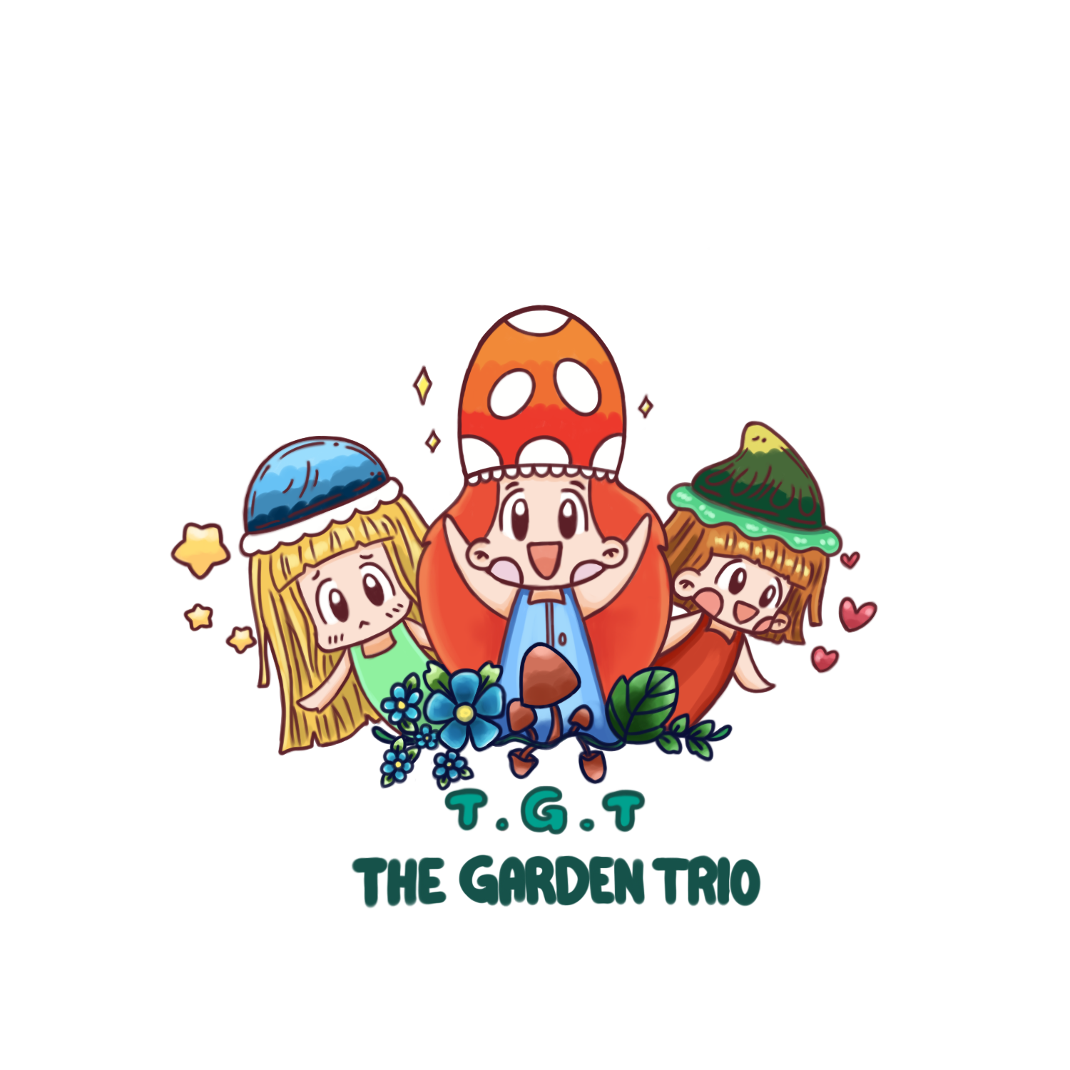 Go to Home with The Garden Trio Logo