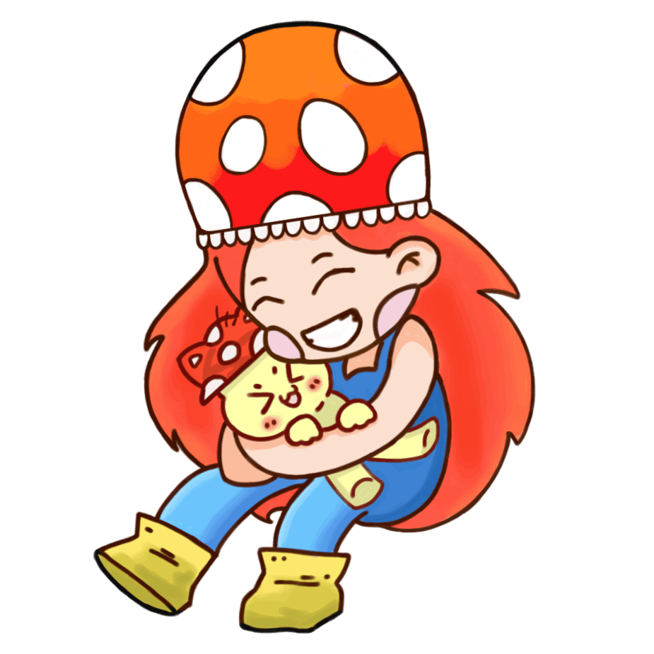 Chibi character Mushy