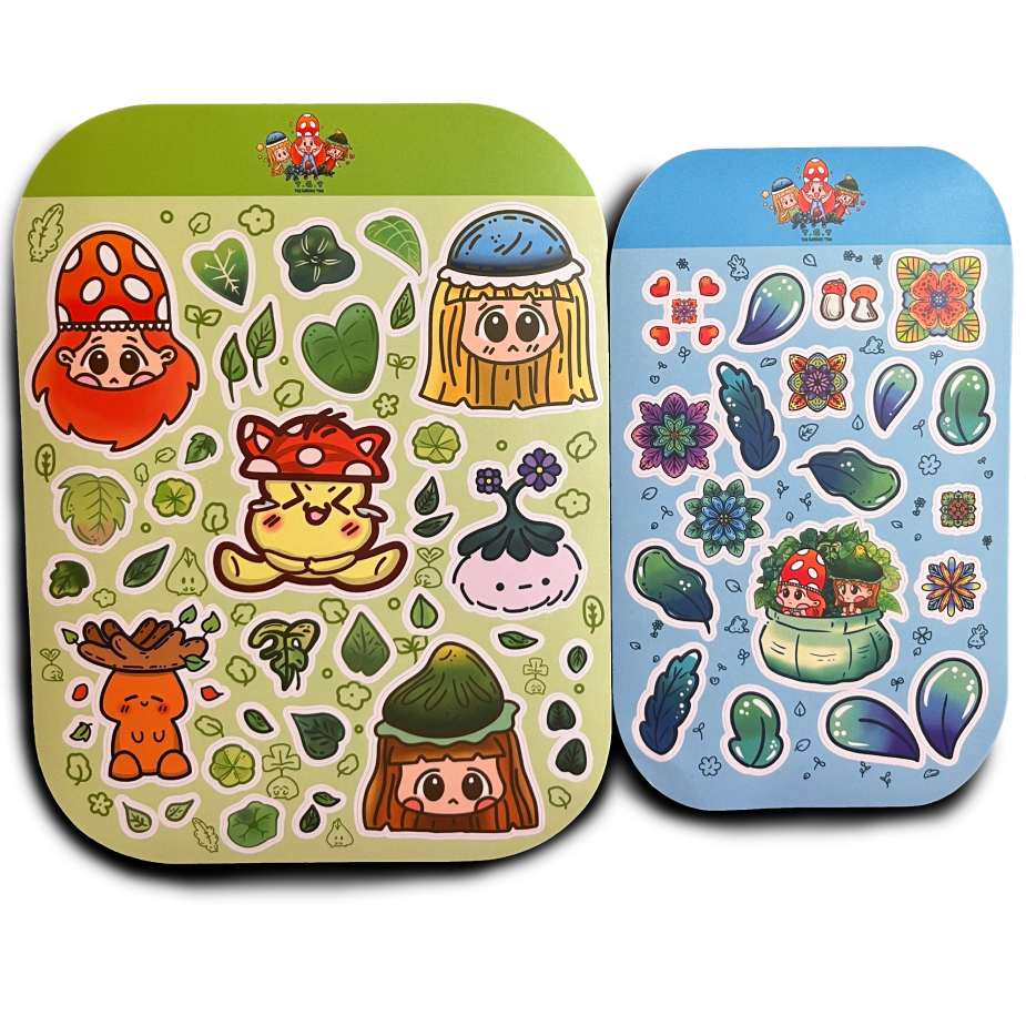 Two Pack Big Sticker Sheets