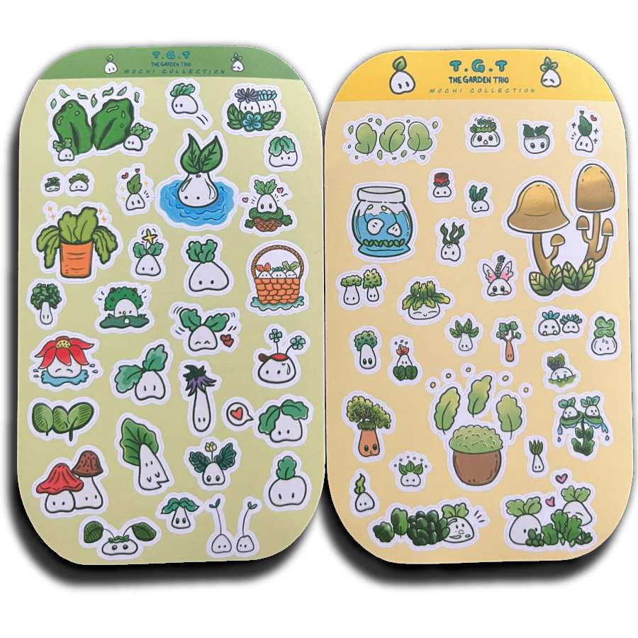 Two Pack Small Sticker Sheets