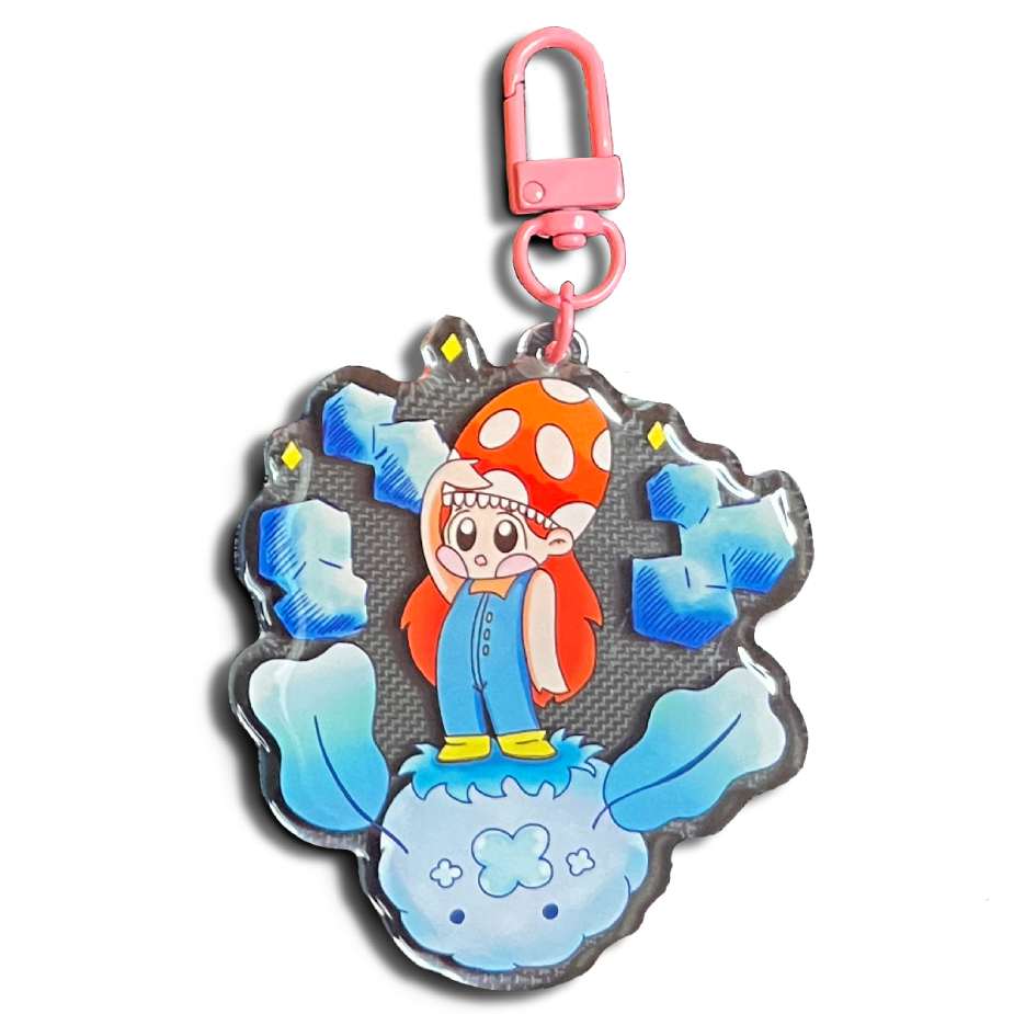 Mushy Big Keychain